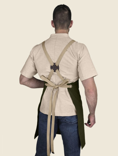Mandil Peto Nodo Olivo Caballero