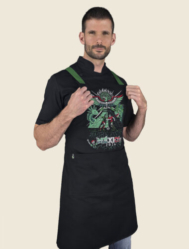 Mandil Peto Mundial Fútbol 2026 Verde Caballero