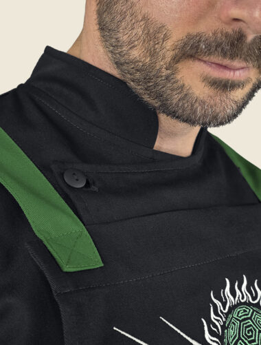 Mandil Peto Mundial Fútbol 2026 Verde Caballero