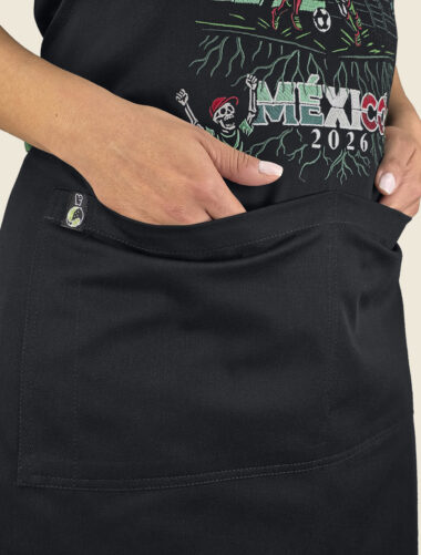 Mandil Peto Mundial Mundial Fútbol 2026 Verde Dama