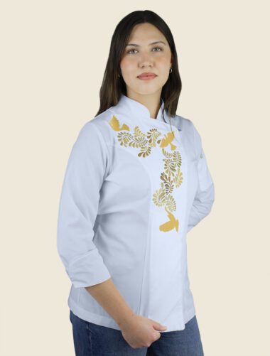 Filipina Talavera 2 Golden Blanco Dama