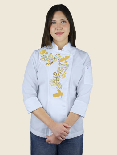 Filipina Talavera 2 Golden Blanco Dama