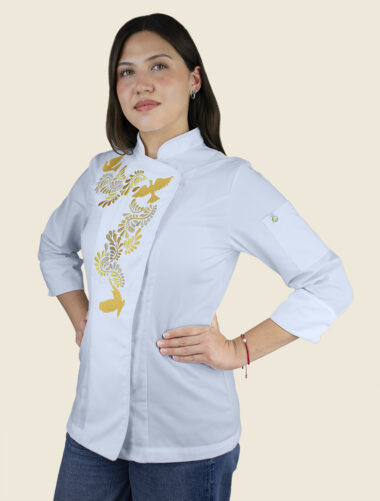 Filipina Talavera 2 Golden Blanco Dama