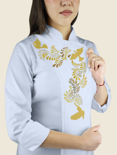 Filipina Talavera 2 Golden Blanco Dama