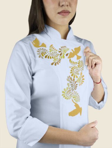 Filipina Talavera 2 Golden Blanco Dama